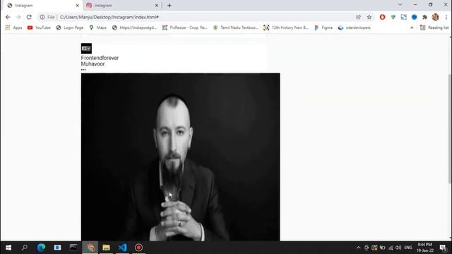 Complete Responsive Instagram Clone With HTML & CSS  | Responsive Website Design Tutorial |