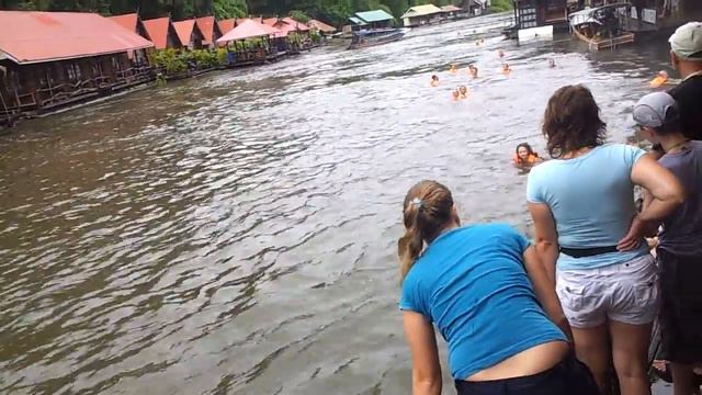 Тайланд. Паттая. Река Квай. Второй день, сплав. 3 смотреть онлайн