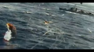 видео клип про битвы на море (морской бой)