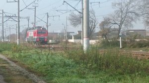 Электровоз ЭП1М-636 резервом
