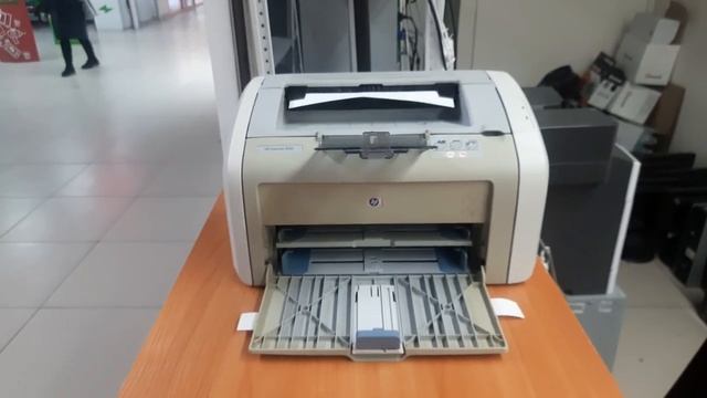 Тест лазерного принтера HP LaserJet 1020 смотреть онлайн