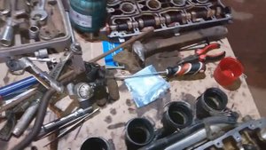 Ремонт ГБЦ. Простой способ засухаривания клапанов.