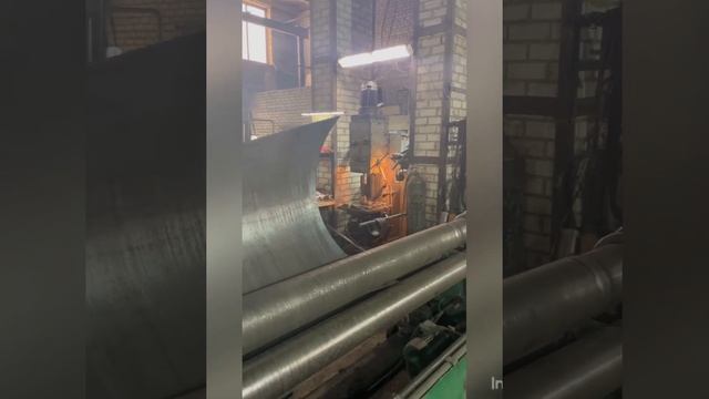 Вальцовка сегментов конуса (лист 5мм) смотреть онлайн