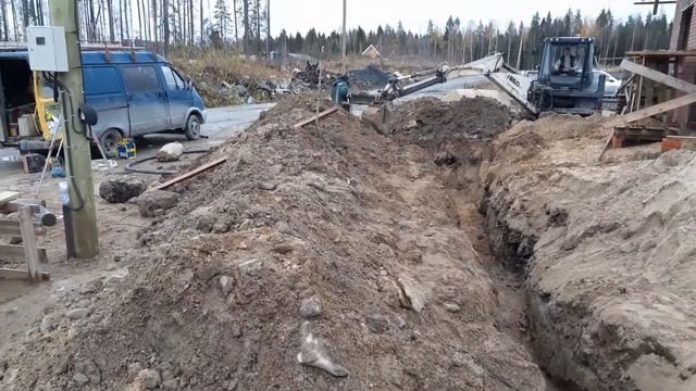 Прокладка наружной сети газопровода