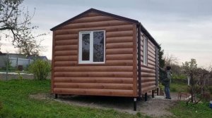 Садовый домик 18 м2.Внешние размеры 6,00*3,00высота 2,75