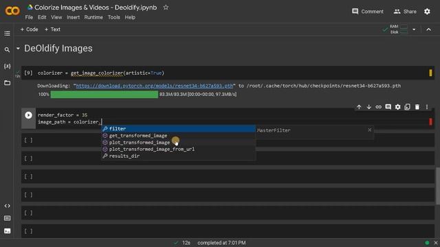 Revive Your Old Images and Videos with Colorization using DeOldify and Python Deep Learning смотреть онлайн