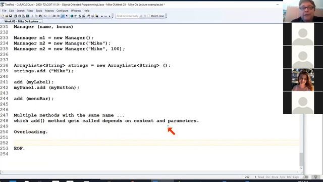 COIT11134 Object Oriented Programming - Week 03 - Lecture recording смотреть онлайн