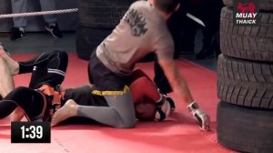 Россия vs Чехия жесткие бои без правил ММА 5 на 5