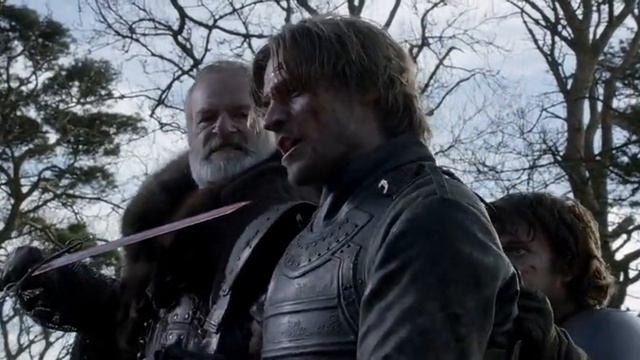 Робб Старк берет в плен Джейме Ланнистера смотреть онлайн