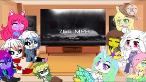 Undertale and Mlp Crew Reacts to What Did Godzilla’s Alpha Call Sounds Like? (Gacha Club Au)