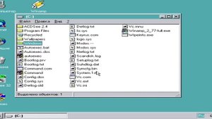 Что будет, если удалить папку Windows в Windows 95 (Winda sletela) :(