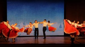 Весёлый новогодний русский народный танец