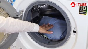 Видеообзор стиральной машины Samsung WF602U2BKWQ с экспертом М.Видео