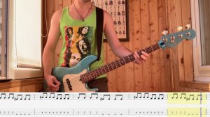 Король и Шут - Садовник (кавер, бас партия + табы)