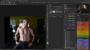 Como realçar musculatura em atleta usando Photoshop