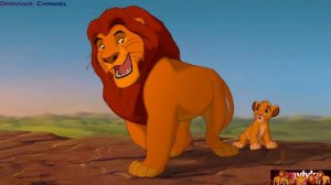 Муфаса Учит Симбу Уму и Разуму ... момент из мультфильма (Король Лев)1994