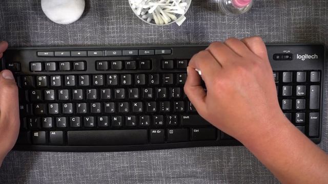 АСМР Чистка клавиатуры смотреть онлайн