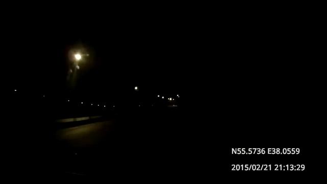 Бронницы - Жуковский - Раменское 21/02/2015 (timelapse 4x)