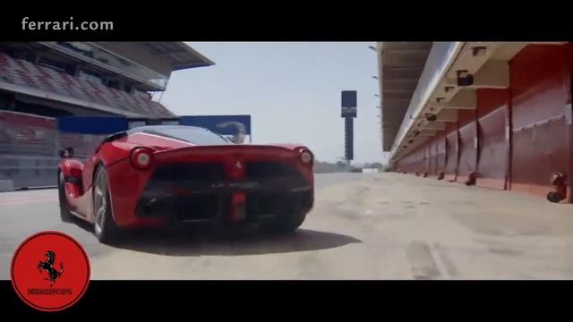 Red Ferrari Laferrari Aperta | @Monstercars2017 смотреть онлайн