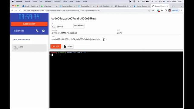 DOCKER PLAYGROUND - RECURSO INCRÍVEL PARA CRIAR LABS EFICIENTES! смотреть онлайн