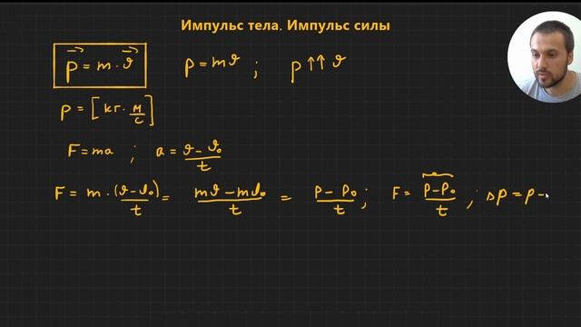 Урок 1. Импульс тела. Импульс силы. Теория. ЕГЭ