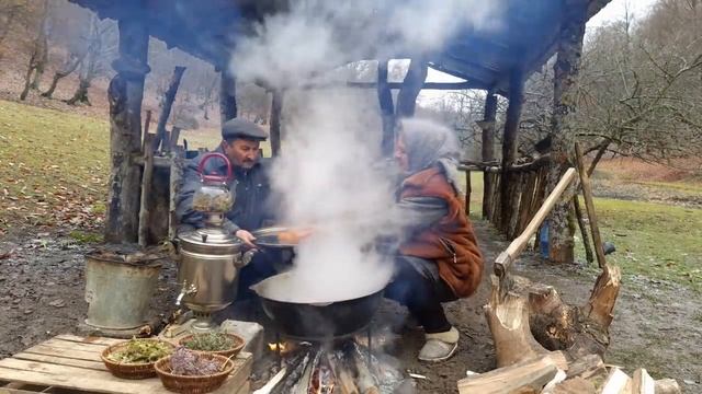 Салат с винегретом Азербайджанская Кухня Деревенская Кухня  Рецепты