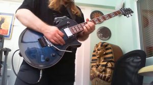 Trying out my new Dunlop Joe Bonamassa Wah with my LTD Alex Skolnick AS-1FR