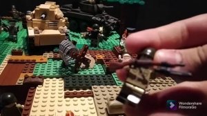 Лего обзор самоделки по Великой Отечественной Войне "битва за Смоленск". History Brick Films.
