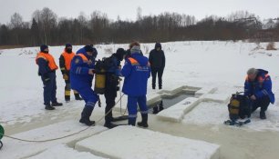 В Ленинградской области обнаружено тело женщины, утонувшей в проруби на Крещение