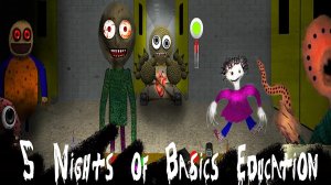 Nights of Basics Education AARON И УЖАСНЫЙ УЧИТЕЛЬ МАТЕМАТИКИ ИГРА ХОРРОР