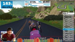 Zwift: WTRL CRANKSGIVING TTT - Eat DIRT N-Cinco (Frappe) - Triple Flat Loops