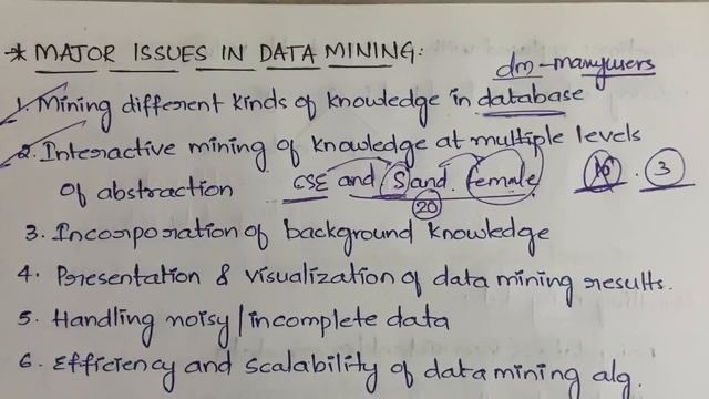 #7 Major Issues In Data Mining |DM| смотреть онлайн