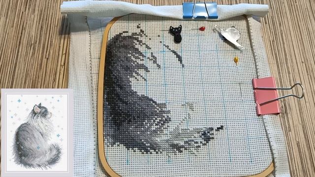 #вышивка Вышивка крестиком. Продвижение работ. 18 - 28 ноября 2021 смотреть онлайн