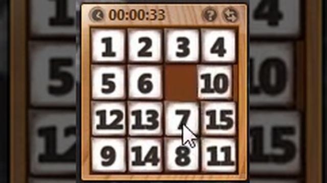 как быстро собирать Пятнашки смотреть онлайн