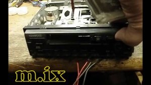 ремонт автомагнитол измайлово Kenwood KRC-3701Y.wmv