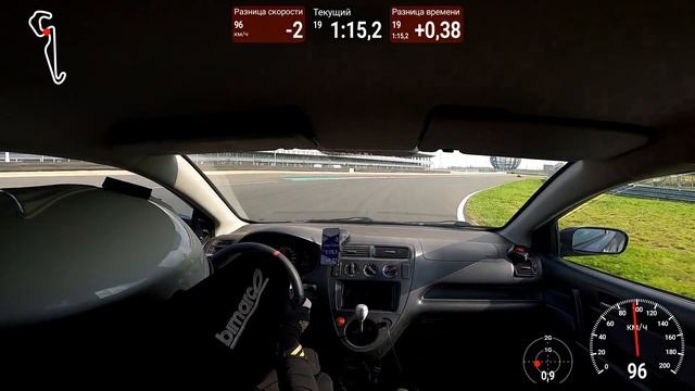 Igora Drive 23 Honda Civic EP1 D17A Yokohama AD08R RHHCC City-street 1 2:30.78