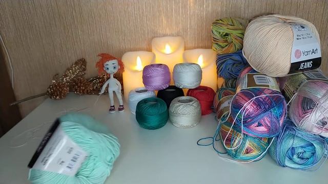 сходила в магазин пряжи за одним мотком YarnArt Canarias... и вот что из этого вышло... смотреть онлайн