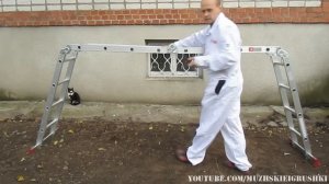 Лестница-трансформер /какую выбрать лестницу для частного дома?!/обзор