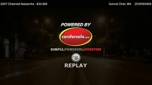 2007 Chevrolet Avalanche 1500 3LT 4WD - for sale in We Are Trucks!, WA 98031 смотреть онлайн