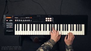 Синтезатор Roland XPS10 - доступные клавиши