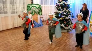 новогодний утренник Богатыри Степан