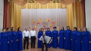 "Тонкая рябина", народный любительский коллектив хор "Надежда", Тюменская область, Ишимский район.