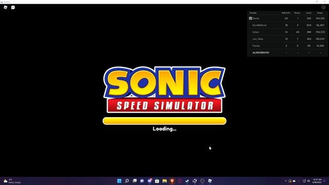 [NEW] ROBLOX | Sonic Speed Simulator Script GUI | Xp Farm & Auto Rebirth | *PASTEBIN 2022* смотреть онлайн