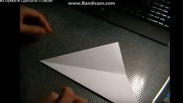 Лёгкая поделка из бумаги-стакан смотреть онлайн