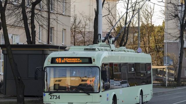 Информатор троллейбусного маршрута г.Минска №49 (голос Александра Крапиневича) смотреть онлайн