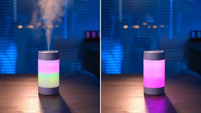 Портативный увлажнитель воздуха с светодиодный ночник смотреть онлайн