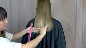 Как постричь длинные волосы в домашних условиях / How to cut long hair at home