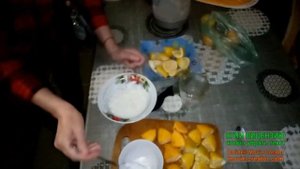 Получаем стеарин лимонным соком.