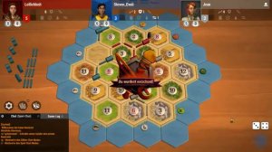 Siedlungen bis das Auge reicht 🏰 Catan Online