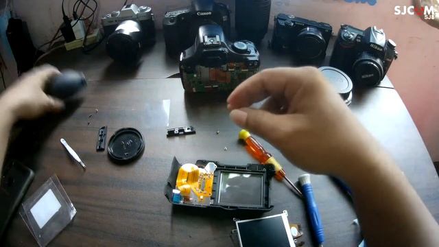 HOW TO REPLACE CANON 1100D LCD with backlight смотреть онлайн
